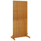 Privacy Screen Indoor/Outdoor 180.5 cm Solid Acacia Wood 4108064