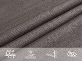 Sunshade Sail 160 g/m Anthracite 5x6 m HDPE 311081