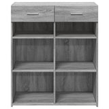 Sideboard Grey Sonoma 80x42.5x93 cm Engineered Wood 3281481