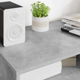 TV Cabinet Concrete Grey 100 x 48 x 43 cm Engineered Wood 888930