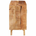 Bathroom Cabinet Brown Solid Mango wood and Engineered wood 4104563