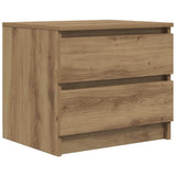 Bedside Cabinets 2 pcs Artisan Oak 50x40x43.5 cm Engineered Wood 856521