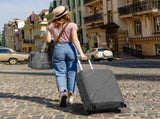 4-Piece Luggage Set with 2 Handbags & 8-Piece Toiletry Kit Durable PP Suitcase 20923247