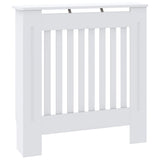 Engineered Wood Radiator Cover White 78 cm 325559