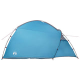 Cabin Tent with Roof Blue 370 x 230 x 185 cm Taffeta 42000991