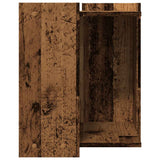 Cat Litter Box Enclosure Old Wood 42x42x51 cm Engineered Wood 857749