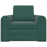 Sofa Bed Dark Green 98 x 71 x 83 cm Velvet 4106668