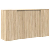 Reception Desk Sonoma Oak 180x50x103.5 cm Engineered Wood 3324207