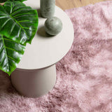 Shaggy Rug High Pile NAVARRA Dusty Pink 160x230 cm Polyester 4102841