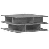 Coffee Table Grey Sonoma 70x70x29 cm Engineered Wood 840749