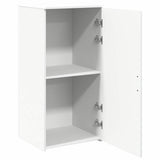 Storage Cabinet White 50x45x103.5 cm Engineered Wood 859042