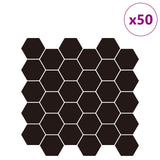 Fish Scale Tile 50 pcs Dark Green 30 x 30 cm 42021313