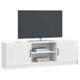 TV Cabinet High Gloss White 150 x 31 x 47 cm Engineered Wood 895839