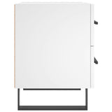 Bedside Cabinets 2 pcs White 40x35x47,5 cm Engineered Wood 827357