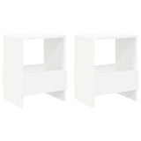 Magazine Rack 2 pcs White 35 x 30 x 45 cm 890969
