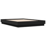 Bed Frame without Mattress Black 120x190 cm Small Double 3209885