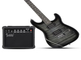 GST Stylish H-H Pickup Tiger Stripe Electric Kit with 20W AMP Bag 16611301