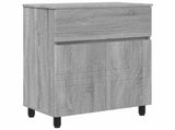 Bathroom Vanity Unit Grey Sonoma 60 x 35 x 80 cm 889421