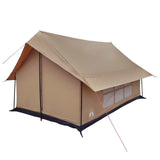 Cabin Tent Brown 340 x 246 x 210 cm Polycotton 42017507