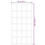 Sliding Door with Hardware Set ESG Glass&Aluminium 102x205 cm 3081967