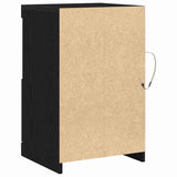 LED Sideboard 2 pcs Black Oak 41 x 37 x 67 cm Engineered Wood 863023