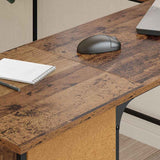 Desk Old Wood 141 x 141 x 75 cm Engineered Wood 882875