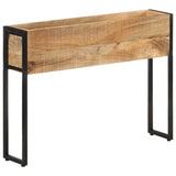 321938 Planter 90x20x68 cm Rough Mango Wood