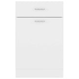 801220 Drawer Bottom Cabinet "Lyon" White 50x46x81,5 cm Engineered Wood