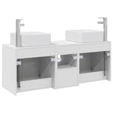 Bathroom Cabinet Set 3 pcs White 49.5 x 41 x 63 cm 3405637
