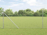 Hexagon Fence 1.6 x 25 m Galvanised steel Silver 42005698
