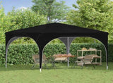 Pop-up Party Tent 290 x 290 x 245 cm Black 42019854