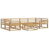 Outdoor Sofa Set 7 pcs White 3386128