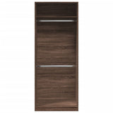 Wardrobe Brown Oak 80x50x200 cm Engineered Wood 3307798