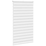 ZNTS Zebra Blind White 120x230 cm Fabric Width 115.9 cm Polyester 4014811