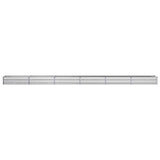Raised Garden Bed Silver 480 x 40 x 24 cm galvanized 8006368