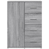 Sideboard Grey Sonoma 59x39x80 cm Engineered Wood 840539
