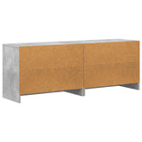 Bed Cabinet 2 pcs Concrete Grey 66 x 33 x 48 cm Engineered Wood 893726