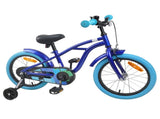 Kids Bike 16'' for 4-6 Years Old Dark Blue 42009329