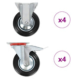 8 pcs Casters 160 mm 278051