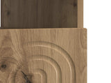 LED TV Cabinet Artisan Oak Engineered Wood 896334