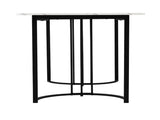 140 x 80cm Dining Table,, Kitchen Table, Metal Frame Rectangular Dining Table in WF321820AAS