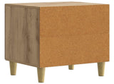 Bedside Cabinet Artisan Oak 43 x 34.5 x 50 cm Engineered Wood 894583