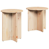 Coffee Table 2 pcs Natural 873547