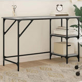 Desk Grey Sonoma 120x50x75 cm Metal and Engineered Wood 845324