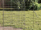 Rabbit Cage Silver 400 x 78 x 78 cm Galvanised Steel 42019234