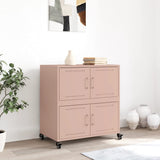 Sideboard Pink 68x39x72 cm Steel 846651