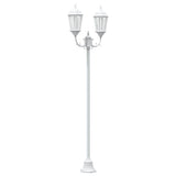 Garden Light White 68 x 20 x 235 cm Aluminium and Glass 42000343