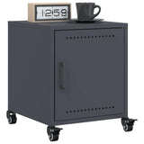 Bedside Cabinets 2 pcs Anthracite 36x39x43.5 cm Steel 846619