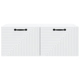 Wall-Mounted TV Cabinet White 78.5 x 41 x 30 cm Engineered Wood 898685