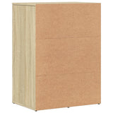 Sideboard Sonoma Oak 59x39x80 cm Engineered Wood 840536